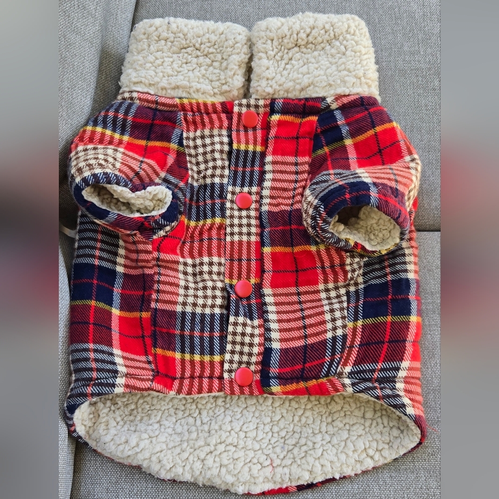 Aerie Offline Plaid Dog Sweater